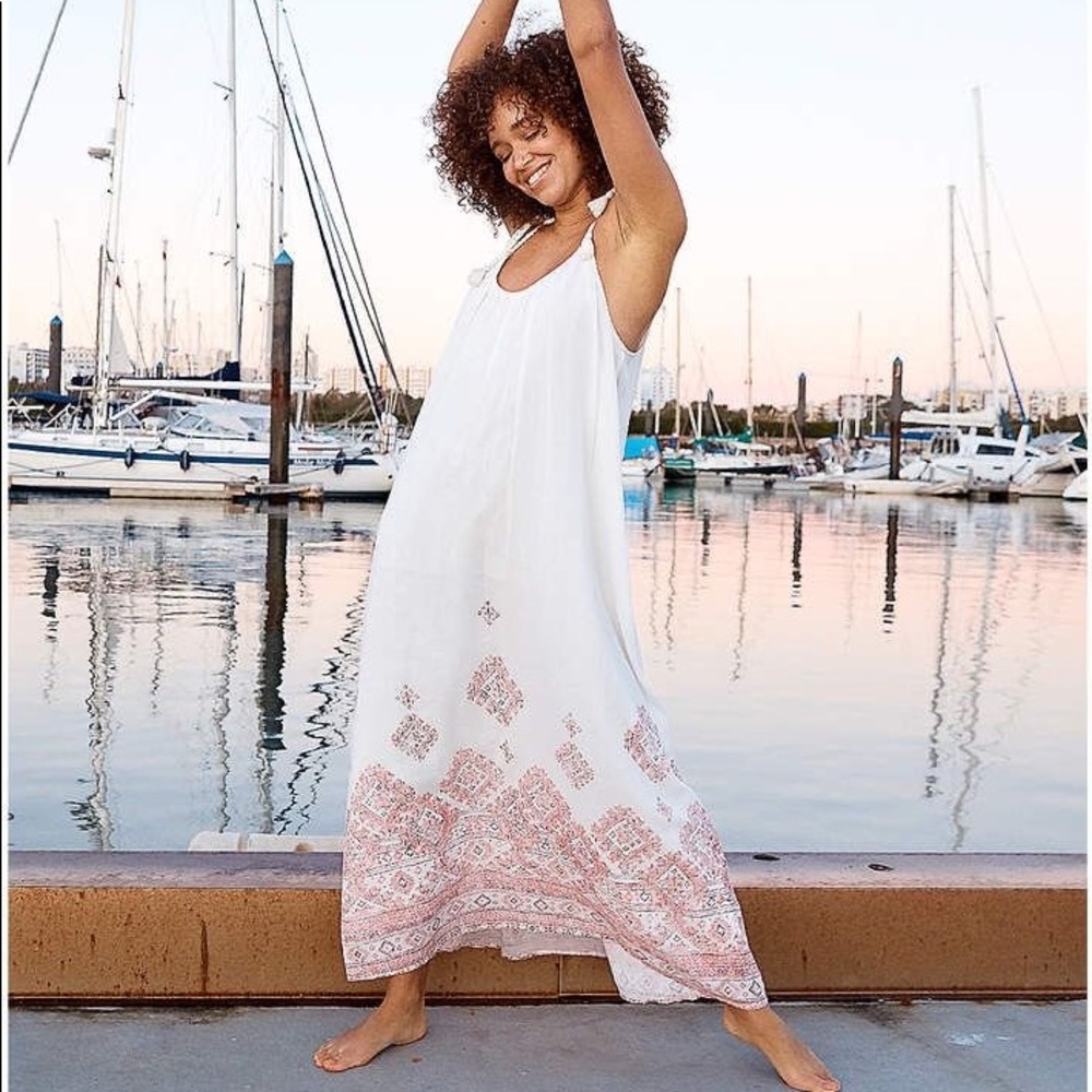 NWT Aerie Maxi Printed Dress